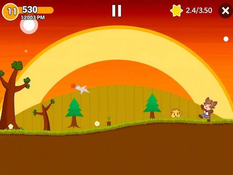 Dash In Cinnamon Land gameplay screenshot